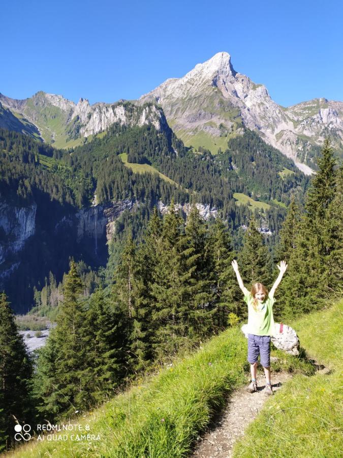 Bergengel Hotell Scharnachtal Exteriör bild